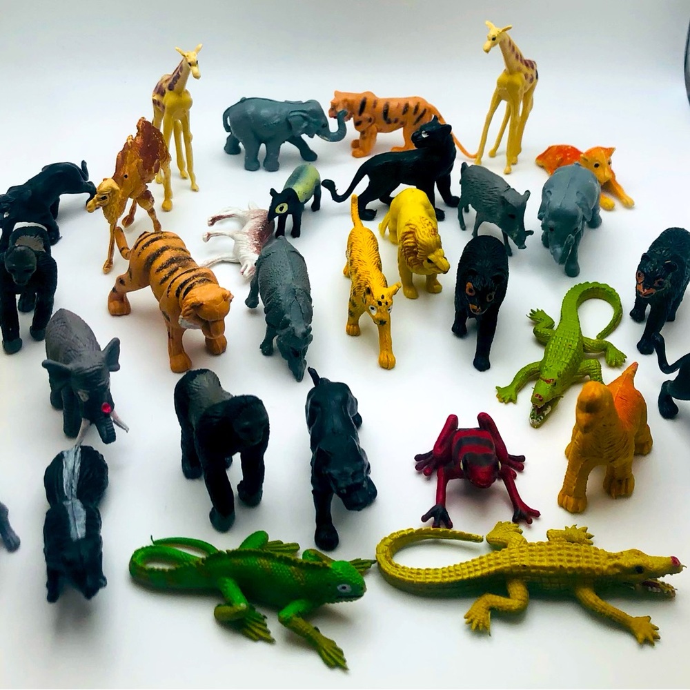 Wildlife Safari zoo figures